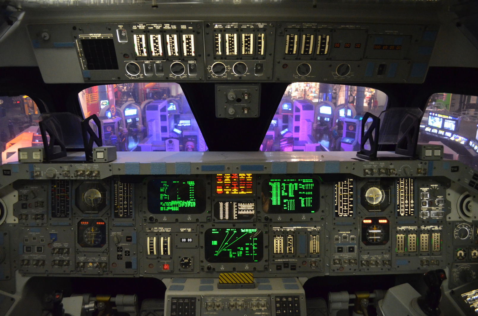 Space Shuttle Cockpit Trainer Aviationmuseum