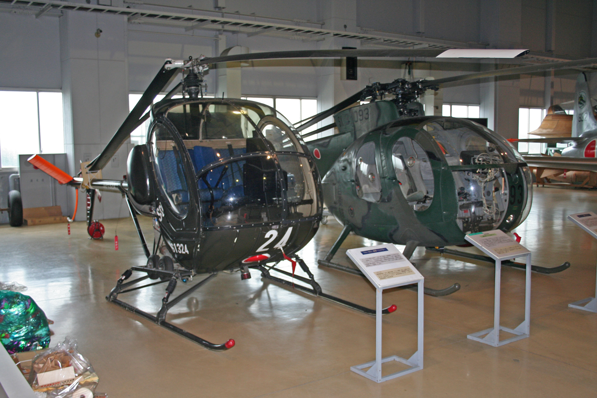Kawasaki TH-55J and OH-6J Japan Ground Self-Defense Force
