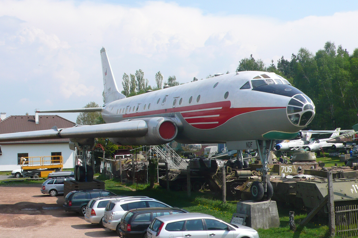OK-NDF Tupolev Tu-104A - Zruc Air Park