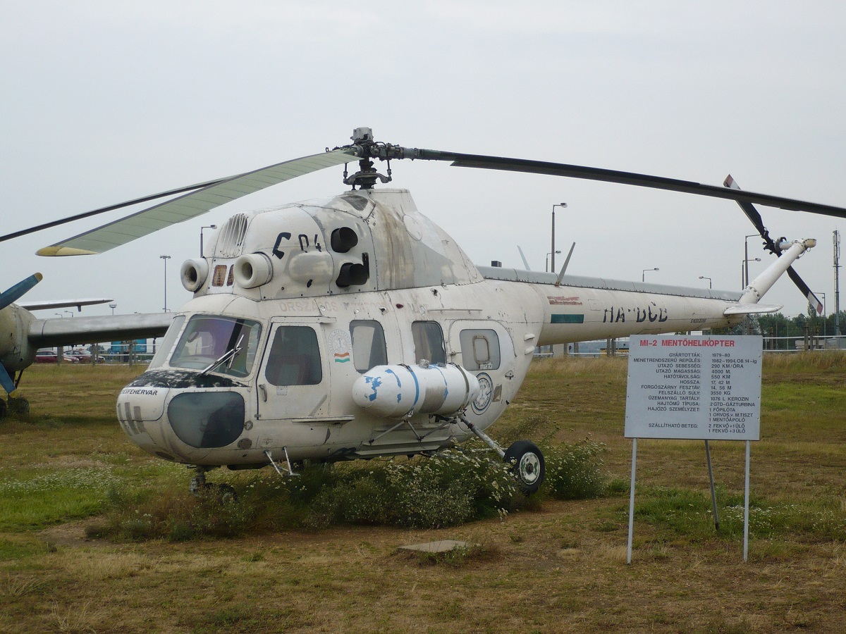 Mil Mi-2 HA-BCB Hungarian Air Ambulance