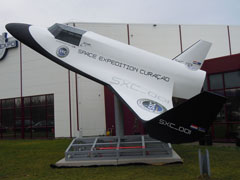 X-Cor Lynx spaceship SXC-001 of Space Expedition Curaao