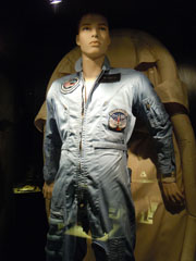 ISS workingsuit of Holland first Astronout Wubbo Ockels