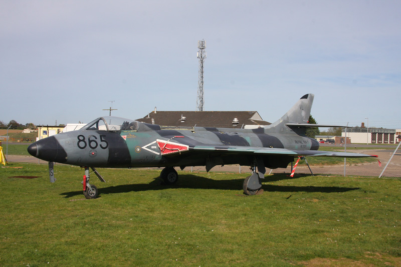 XE707/865 Hawker Hunter GA.11 - Bentwaters Gold War Museum
