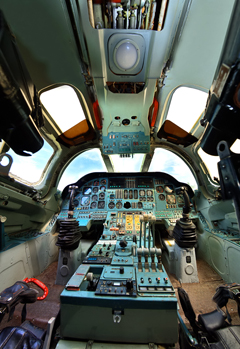 Tupolev Tu-160 cockpit