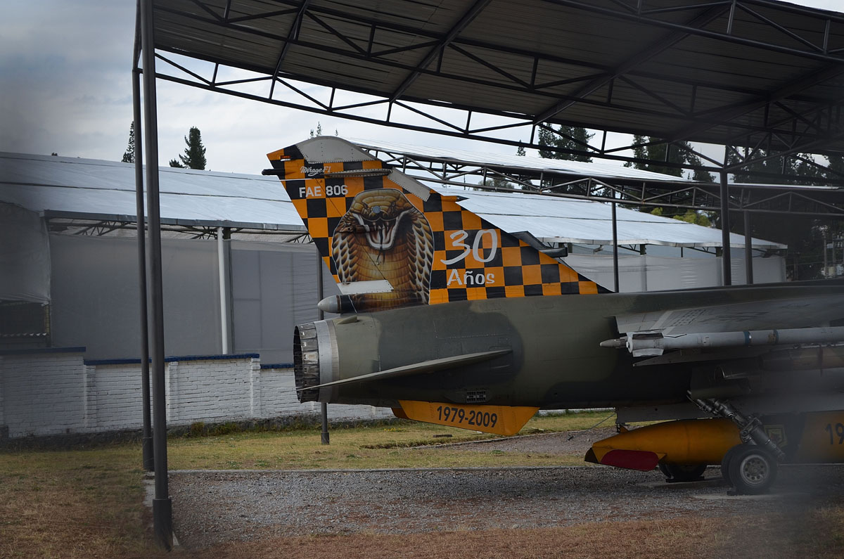 FAE806 Dassault Mirage F.1JA with "Cobra" tailart to celebrate 30 years of Mirage F1 in FAE service.