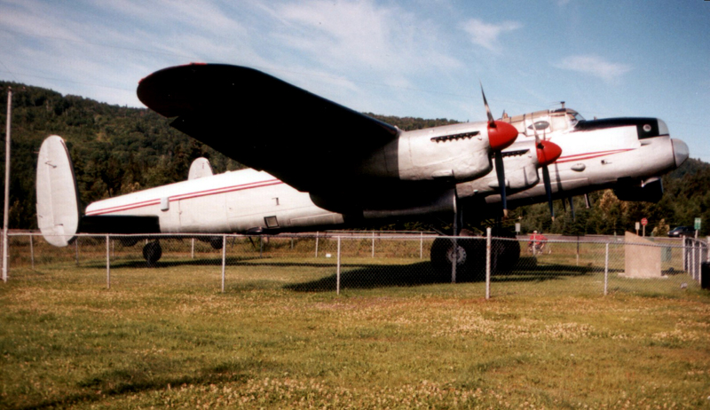 KB882 Avro Lancaster B.X at Edmundston Airport, NB