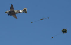 World War II Airborne Demonstration Team - Frederick - Oklahoma - USA