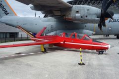 Fouga CM170 Magister 208 Red Devils cs Belgian Air Force, Aeroscopia