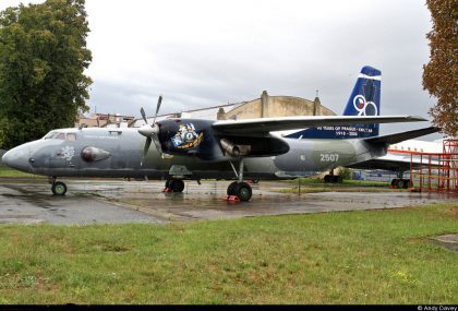 Antonov An-26 2507 Czech Air Force, Letecké muzeum Kbely, Czechia