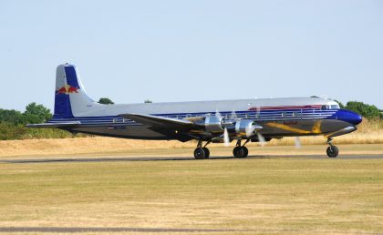 Douglas DC-6B OE-LDM Flying Bulls, Hangar-7, Salzburg Austria