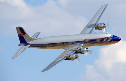 Douglas DC-6B OE-LDM Flying Bulls, Hangar-7, Salzburg Austria