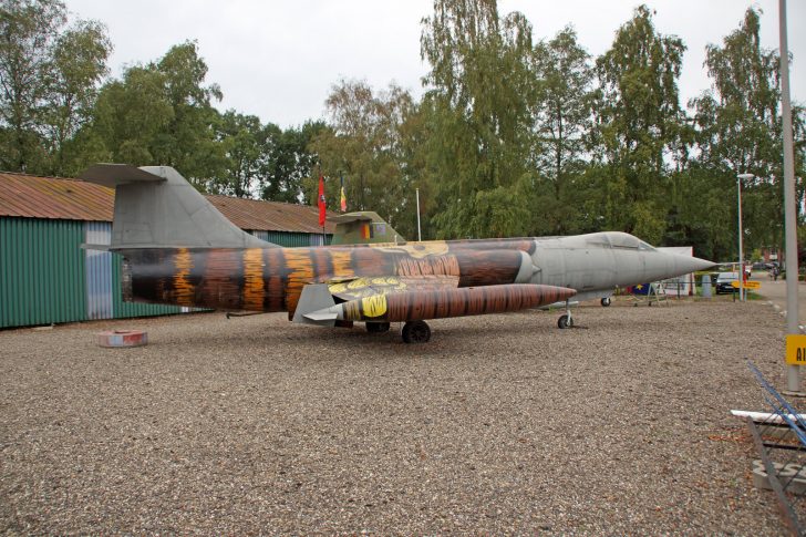 Lockheed F-104G Starfighter FX02 Belgian Air Force, Tiger Air Force Museum, Kleine Brogel, Belgium