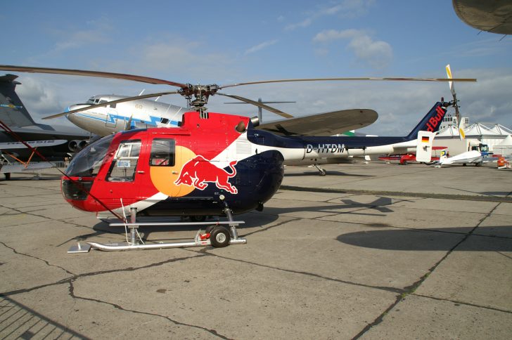 MBB Bolkow 105-CB D-HTDM Flying Bulls, Hangar-7, Salzburg Austria