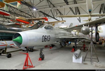 Mikoyan-Gurevich MiG-21F-13 0613 Czech Air Force, Letecké muzeum Kbely, Czechia