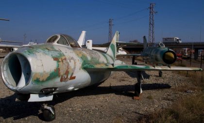 Mikoyan-Gurevich Mig-17F 62 Bulgarian Air Force, Aviation Expo, Burgas Airport, Bulgaria | Andey Davey