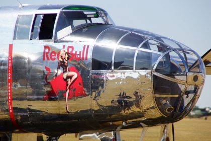 North American B-25J Mitchell N6123C Flying Bulls, Hangar-7, Salzburg Austria | Rob Vogelaar