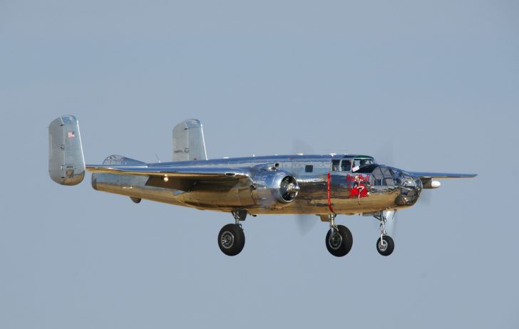 North American B-25J Mitchell N6123C Flying Bulls, Hangar-7, Salzburg Austria | Rob Vogelaar