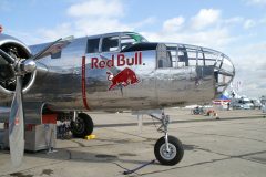 North American B-25J Mitchell N6123C Flying Bulls, Hangar-7, Salzburg Austria | Rob Vogelaar