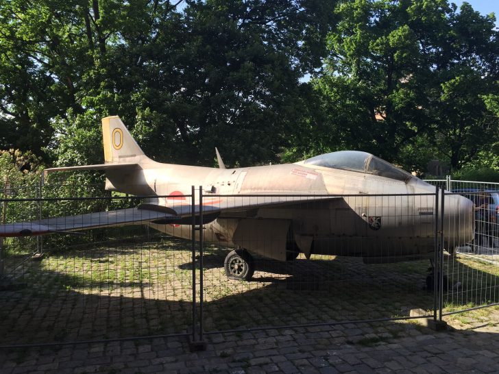 Saab J29F Tunnan 29566 O Austrian Air Force Heeresgeschichtliches Museum Vienna, Austria