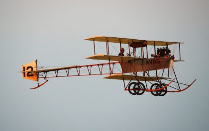 Avro Triplane (replica) G-ARSG Shuttleworth Collection, Old Warden UK