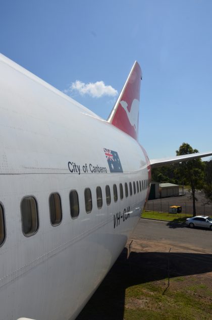 Boeing 747-438 VH-OJA Qantas, HARS