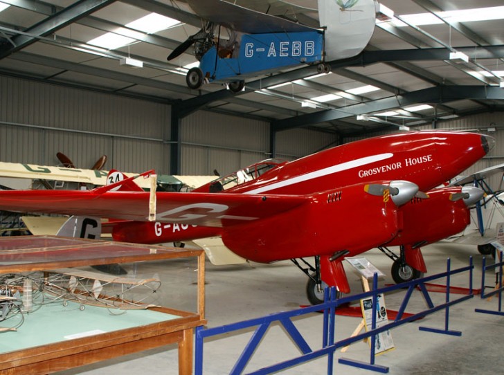 de Havilland DH.88 Comet, G-ACSS, Shuttleworth Collection