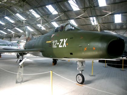 Dassault Super Mystere B2 21 12-ZX French Air Force, Musée Européen de l’Aviation de Chasse Montelimar