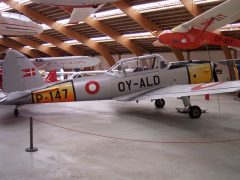 De Havilland D.H.C. I Chipmunk OY-ALD P-147 Danish Air Force, Danmarks Flymuseum Stauning