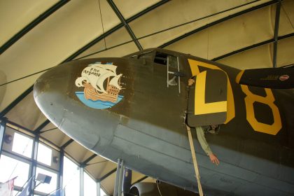 Douglas C-47B Dakota display Airborne Museum Sainte-Mère-Église | picture Rob Vogelaar