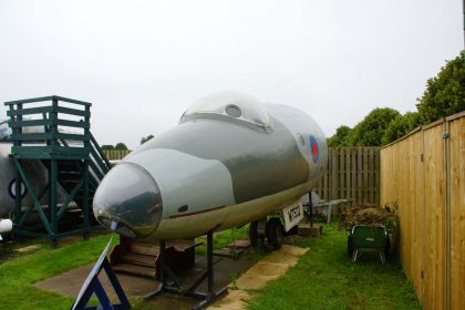 English Electric Canberra PR.7 (nose) WT532 RAF, Bournemouth Aviation Museum