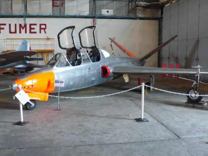 Fouga CM170 Magister 124 Armée de l' Air, EALC – Espaces Aéro Lyon Corbas