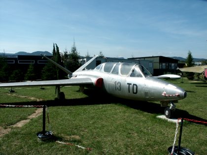 Fouga CM170 Magister 57 French Air Force, Musée Européen de l’Aviation de Chasse Montelimar