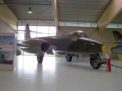 Gloster Meteor F. MK. 8 44-499 Danish Air Force, Danmarks Flymuseum Stauning