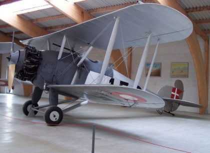 Hawker Dankok 158 Danish Air Force, Danmarks Flymuseum Stauning