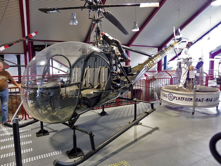 Hiller OH-23C 55-4109 US Army, Hubschraubermuseum, Buckeburg