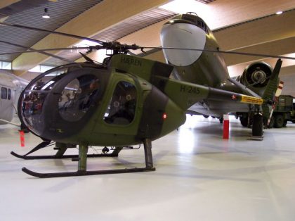 Hughes 500M Cayuse H-245 Danish Army, Danmarks Flymuseum Stauning