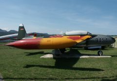 Lockheed T-33A 9455 German Air Force, Musée Européen de l’Aviation de Chasse Montelimar