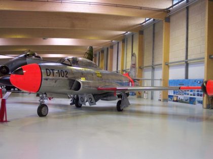 Lockheed T-33A T-Bird DT-102 Danish Air Force, Danmarks Flymuseum Stauning