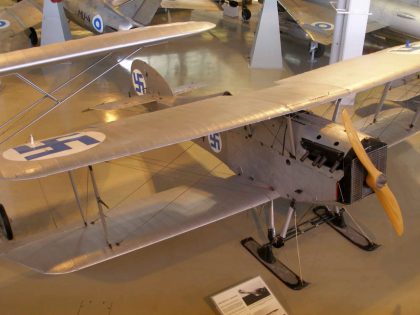 Martinsyde F.4 Buzzard MA-24 Finnish Air Force, Keski-Suomen Ilmailumuseo, Aviation Museum of Central Finland, Tikkakoski