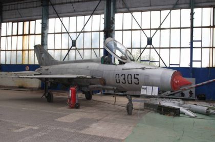 Mikoyan-Gurevich MiG-21F-13 0305 Czech Air Force, Letecké Muzeum Koněšín (Olomouc)