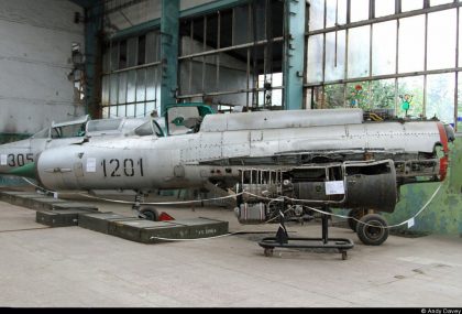 Mikoyan-Gurevich MiG-21MF 1201 Czech Air Force, Letecké Muzeum Koněšín (Olomouc)