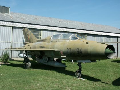 Mikoyan Gurevich MiG-21U-600 23+94 German air Force, Musée Européen de l’Aviation de Chasse Montelimar