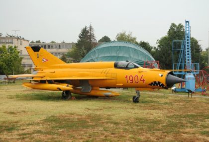 Mikoyan Gurevich MiG-21bisAP 1904 Hungarian Air Force, Szolnok Aviation Museum