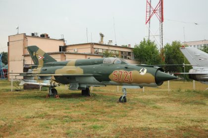 Mikoyan Gurevich MiG-21bisAP 5721 Hungarian Air Force, Szolnok Aviation Museum, Petr Nesmerak