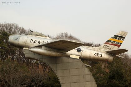 North American F-86F Sabre 525483 Republic of Korea Air Force, Boramae Park, Seoul