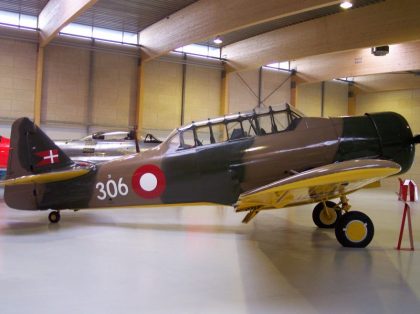 North American Harvard 2B 31-306 Danish Air Force, Danmarks Flymuseum