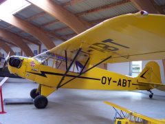 Piper J-3-F-50 Cub OY-ABT Danmarks Flymuseum Stauning