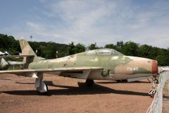 Republic F-84F Thunderstreak FU-45 Belgian Air Force Musee Chateau Savigny-lès-Beaune