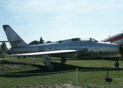 Republic F-84F Thunderstreak FU-29 former Belgian Air Force, Musée Européen de l’Aviation de Chasse Montelimar