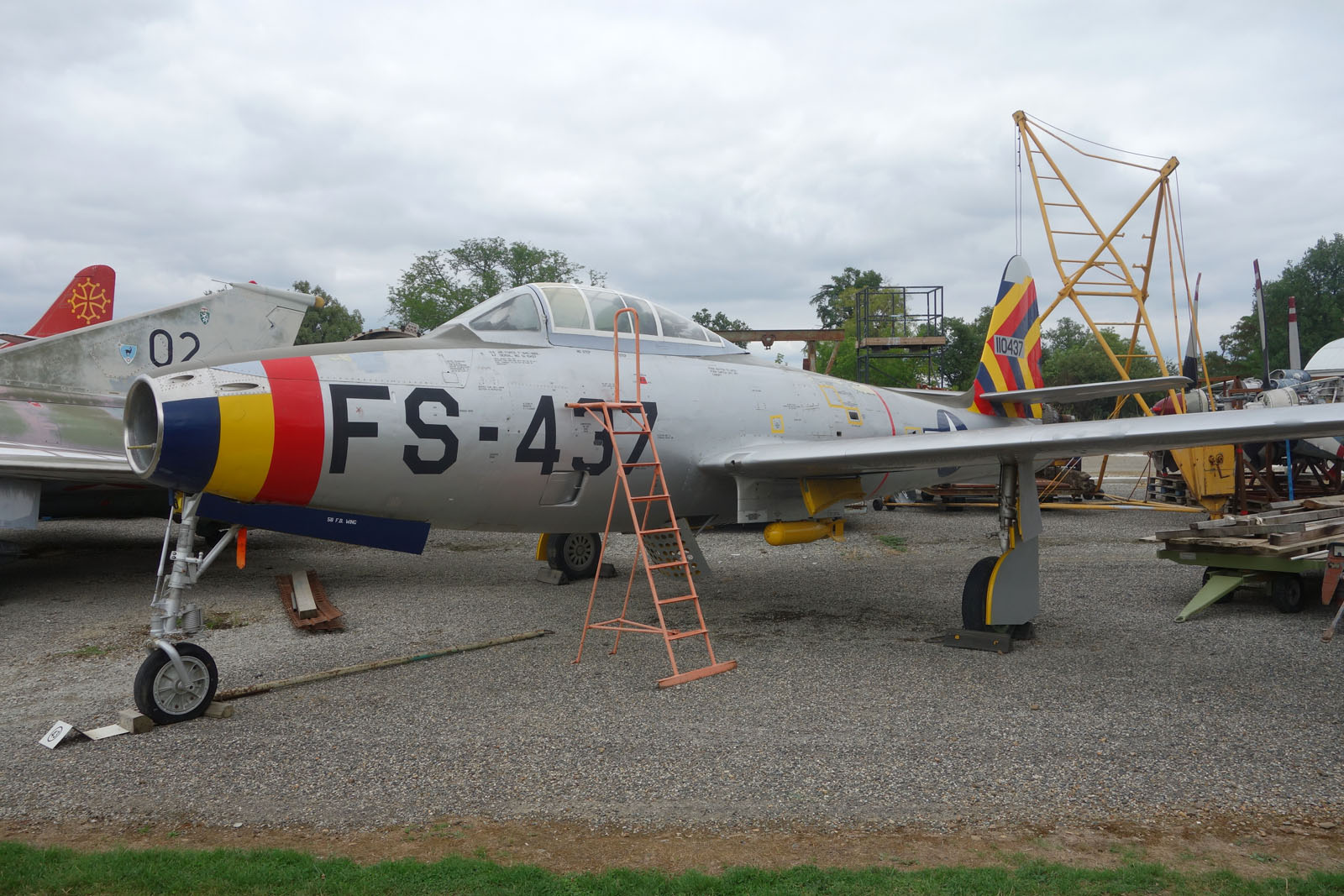 Republic F 84g Thunderjet – Aviationmuseum